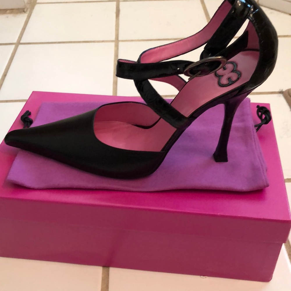 Escada Black Patent leather and Leather shoe - Picture 2 of 4